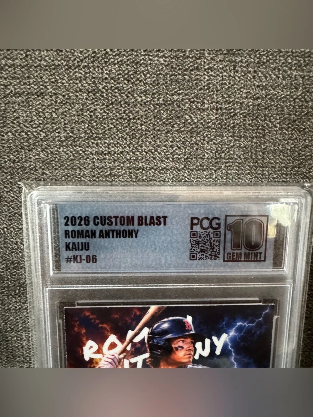 Roman Anthony - 2026 Custom Blast Kaiju #KJ-06 PCG 10 Gem Mint